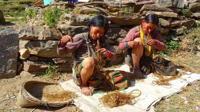 Crafting Consciousness: Unveiling the Making of Hemp Bags in Nepal by BuddhaLand Co.