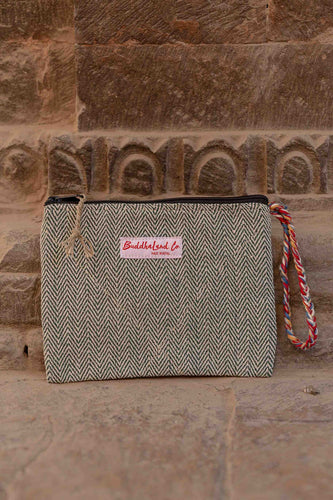 Trendy Hemp Multi-Purpose Pouch by Buddhaland India